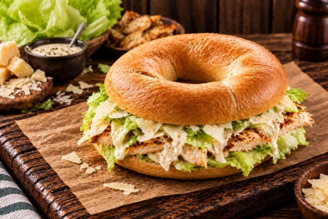 bagel_cesar