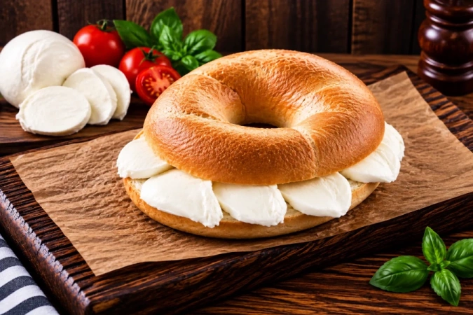 bagel_mozarella