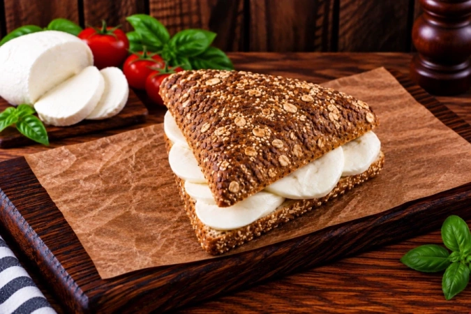 Mozzarella - Waldcorn pyramide