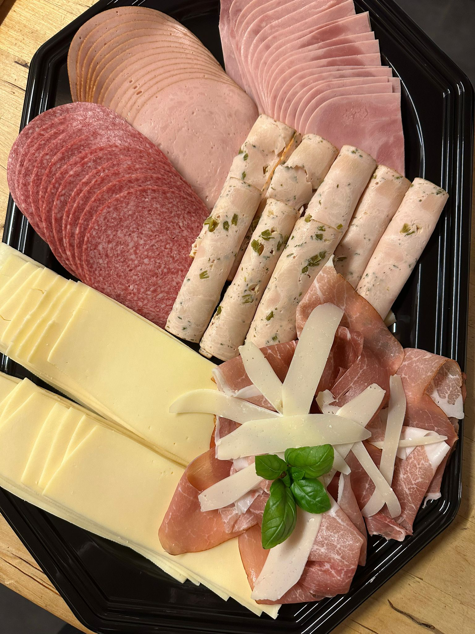 Kaas, charcuterie en fruit