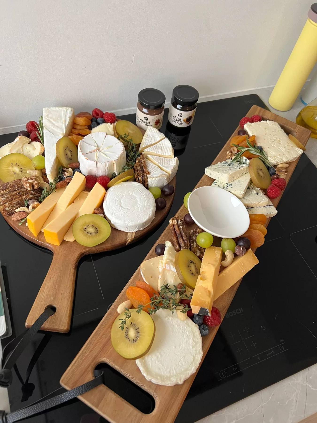 Kaas, charcuterie en fruit