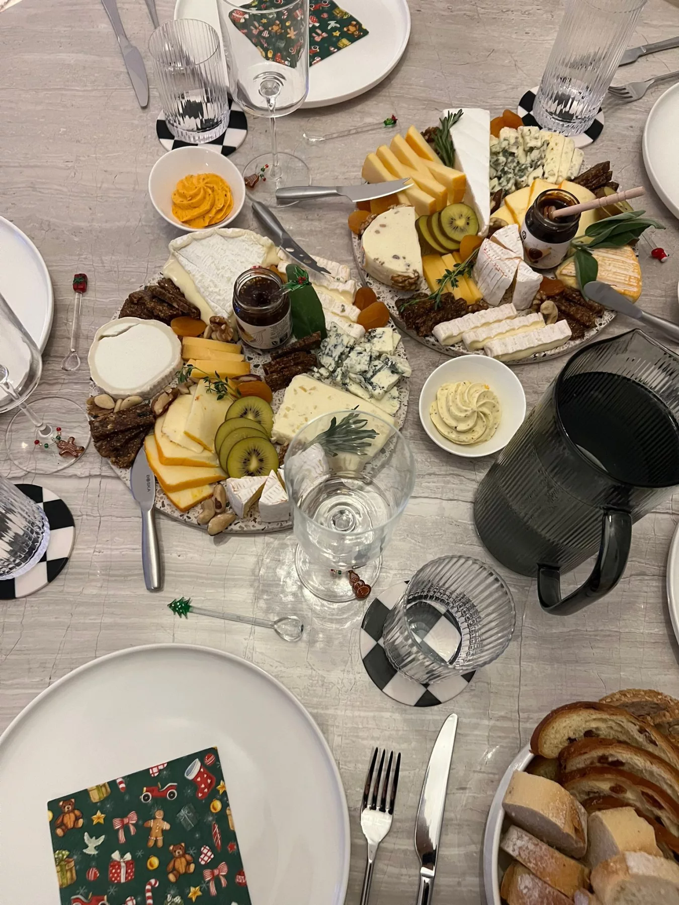 Kaas, charcuterie en fruit